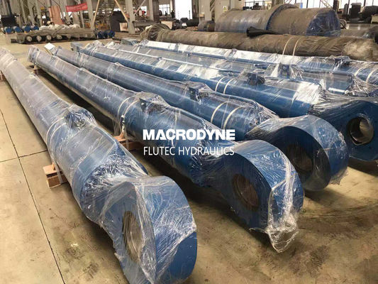Double Acting Hydraulic Cylinder For Dam Gate Custom Available