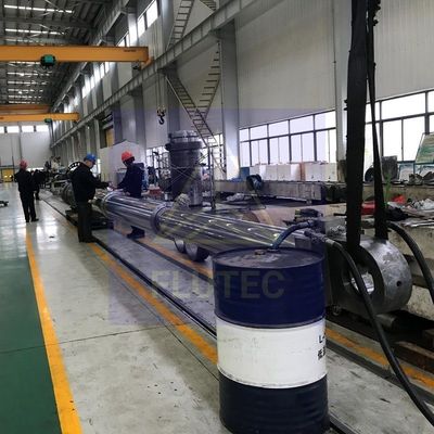 Double Acting Telescopic Hydraulic Cylinder Custom Made Piston Type
