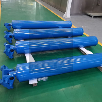 4 Stage Telescopic Hydraulic Cylinder Double Acting For Hydraulic Gantry