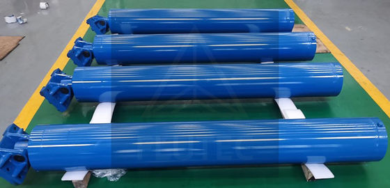 4 Stage Telescopic Hydraulic Cylinder Double Acting For Hydraulic Gantry