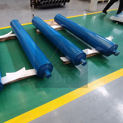 Telescopic Hydraulic Cylinder Custom Made Double Acting For Platform