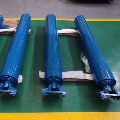 Flutec Telescopic Hydraulic Cylinder Double Acting Oil Cylinder For Mechanical Engineering