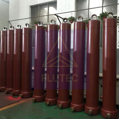 Tailer Made Telescopic Hydraulic Press Cylinder For Tilting Platform