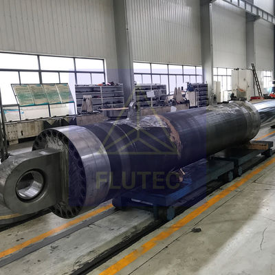 Long Stroke Telescopic Hydraulic Cylinder Custom For Offshore Drilling Platform