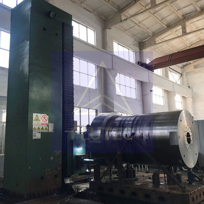 100% Pressure Testing 3500ton Press Cylinder with Thickness Customized