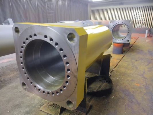 Double Acting Custom Hydraulic Cylinder Tube Hydraulic Press Cylinder Bottom