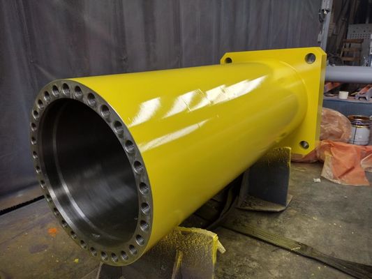 Double Acting Custom Hydraulic Cylinder Tube Hydraulic Press Cylinder Bottom