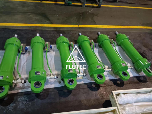 High Precision Hydraulic Oil Cylinder Medium Pressure For Steel Mill