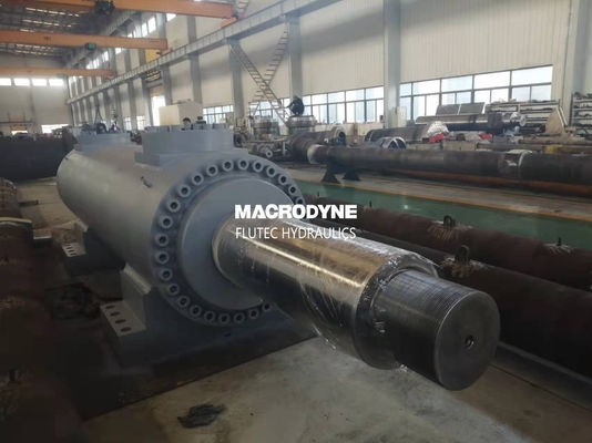 Mill Type Industrial Hydraulic Cylinder Double Acting For Reach Stacker