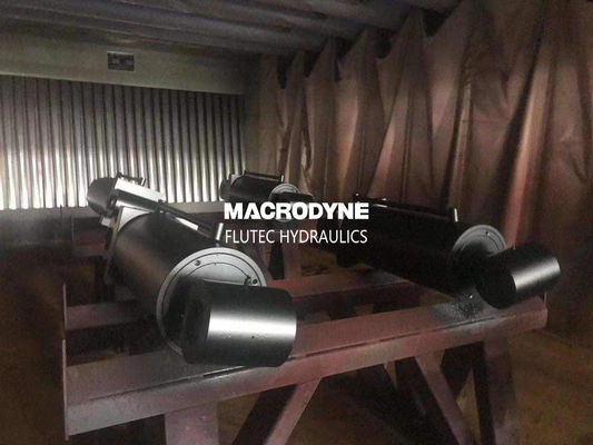 Durable Hydraulic Boom Cylinder , Ship Crane Hydraulic Cylinder