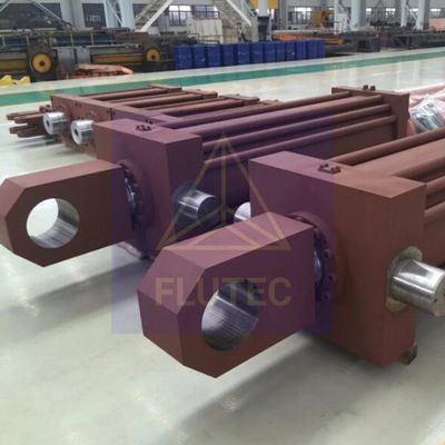 Heavy Duty Tie Rod Cylinder , Custom Press Hydraulic Cylinder