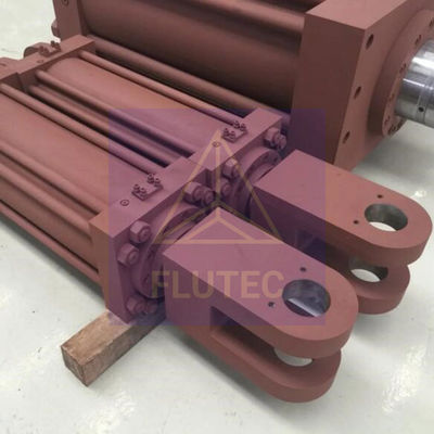 Heavy Duty Tie Rod Cylinder , Custom Press Hydraulic Cylinder