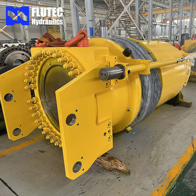Precision Engineered Steel Mill Hydraulic Cylinder Stabilized Production Machinery