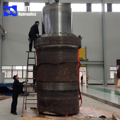Large Plunger Large Bore Hydraulic Cylinder For 2000 Ton Press Machine Customizable
