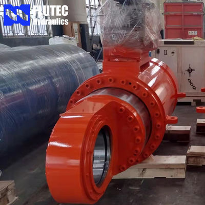 Customized Hydraulic Lift Cylinder With Mainfold For Steel Factory