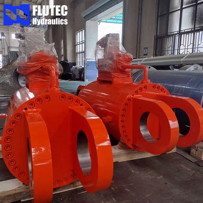 Customized Hydraulic Lift Cylinder With Mainfold For Steel Factory