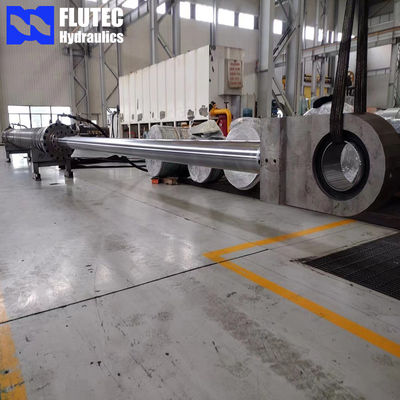Self Developed Design Luffing Cylinder For Statcker Relcaimer Double Acting Normal Temperature