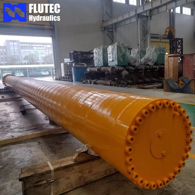 Custom Built Hydraulic Cylinder For 800 Ton Hydraulic Cold Draw Bench