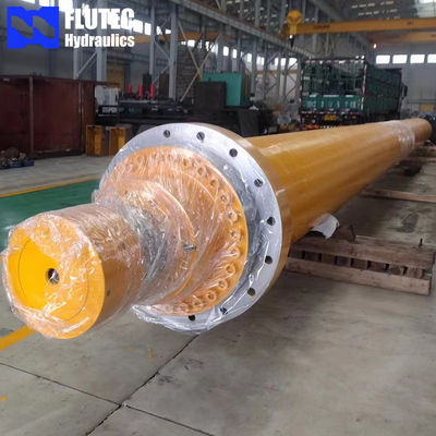 Custom Built Hydraulic Cylinder For 800 Ton Hydraulic Cold Draw Bench