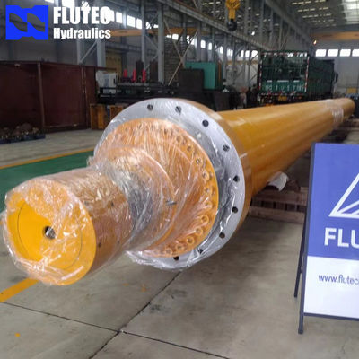 Custom Built Hydraulic Cylinder For 800 Ton Hydraulic Cold Draw Bench