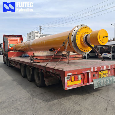 Bore760xRod380xStroke12000 Hydraulic Cylinder For Hydraulic Cold Draw Production Line