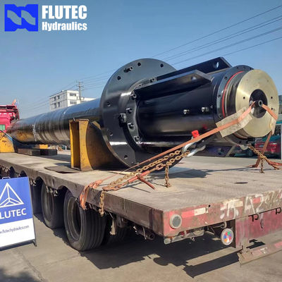 Custom Made Inner Guided Hydraulic Cylinder For Aluminium Casting Machine