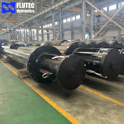 Custom Made Inner Guided Hydraulic Cylinder For Aluminium Casting Machine