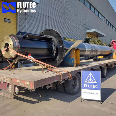 Custom Made Inner Guided Hydraulic Cylinder For Aluminium Casting Machine