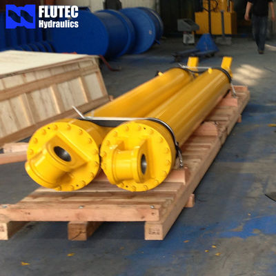 Piston 50 Ton Jacking Custom Hydraulic Cylinders Good Stability