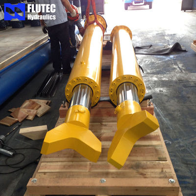 Piston 50 Ton Jacking Custom Hydraulic Cylinders Good Stability